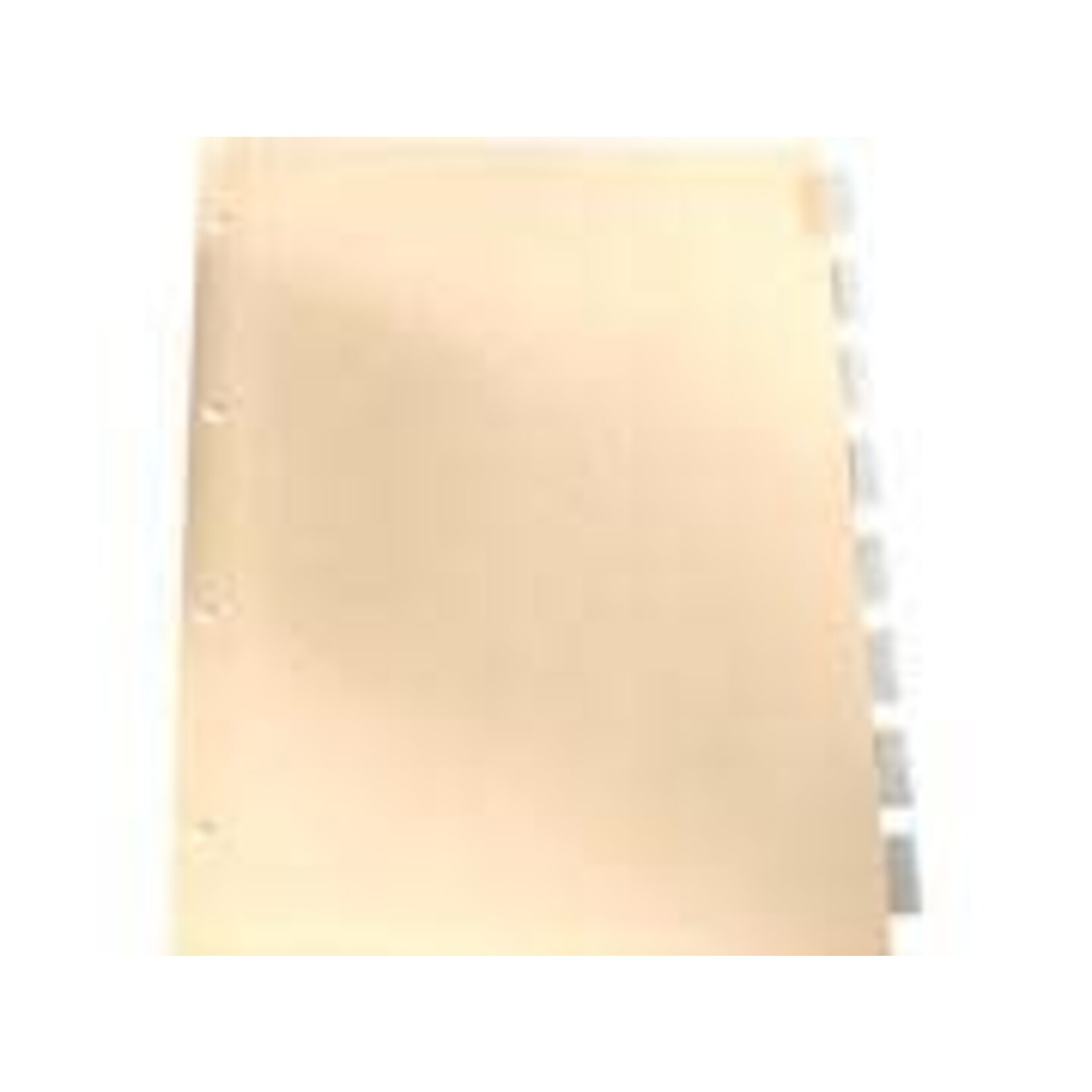 TOPS Products INDEX DIVIDERS-INSERTABLE, LEGAL, 8 TABS, CLEAR