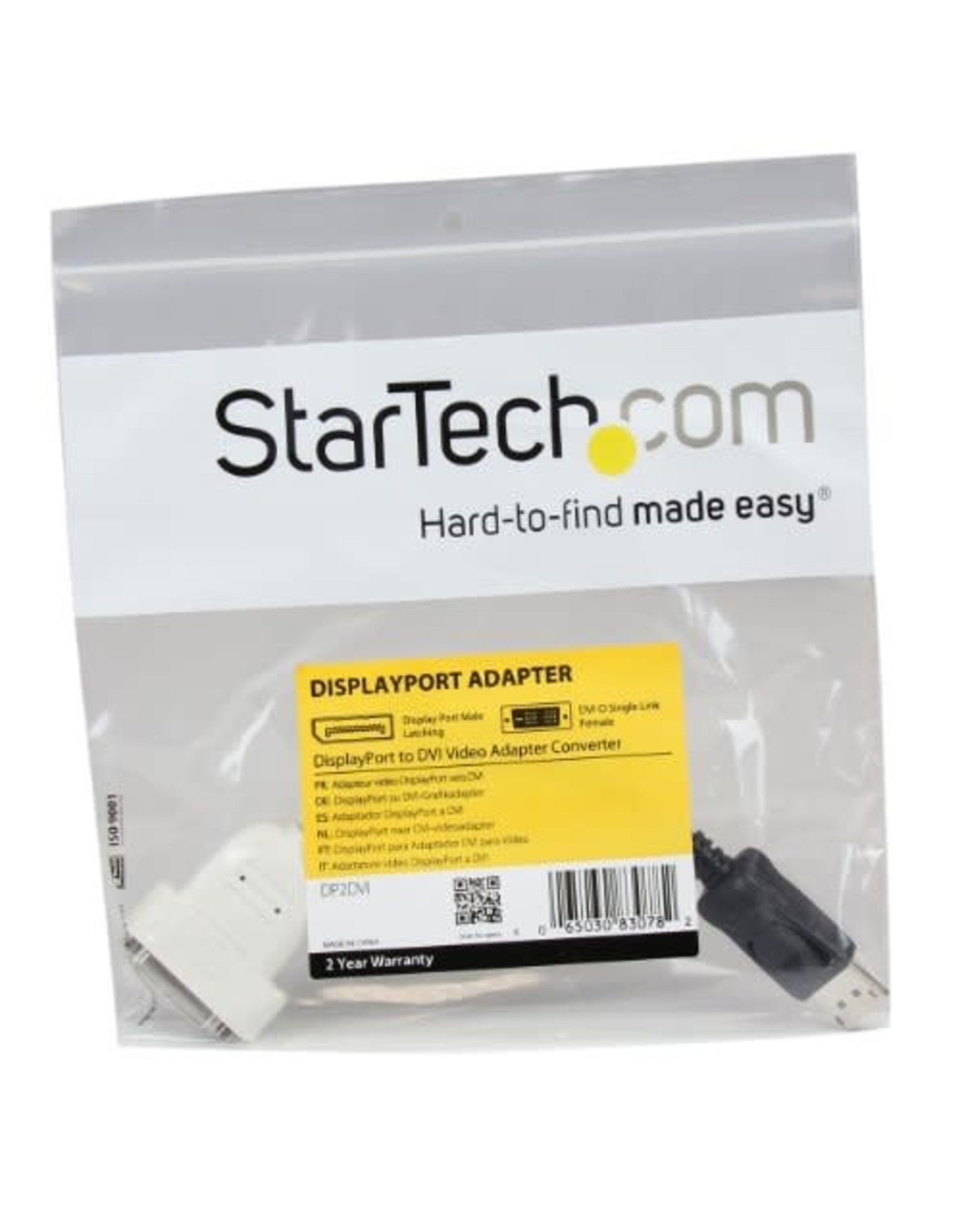 Startech Startech DisplayPort to DVI Adapter