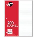 Hilroy BINDER PAPER-200 SHEET RULED WITH MARGIN