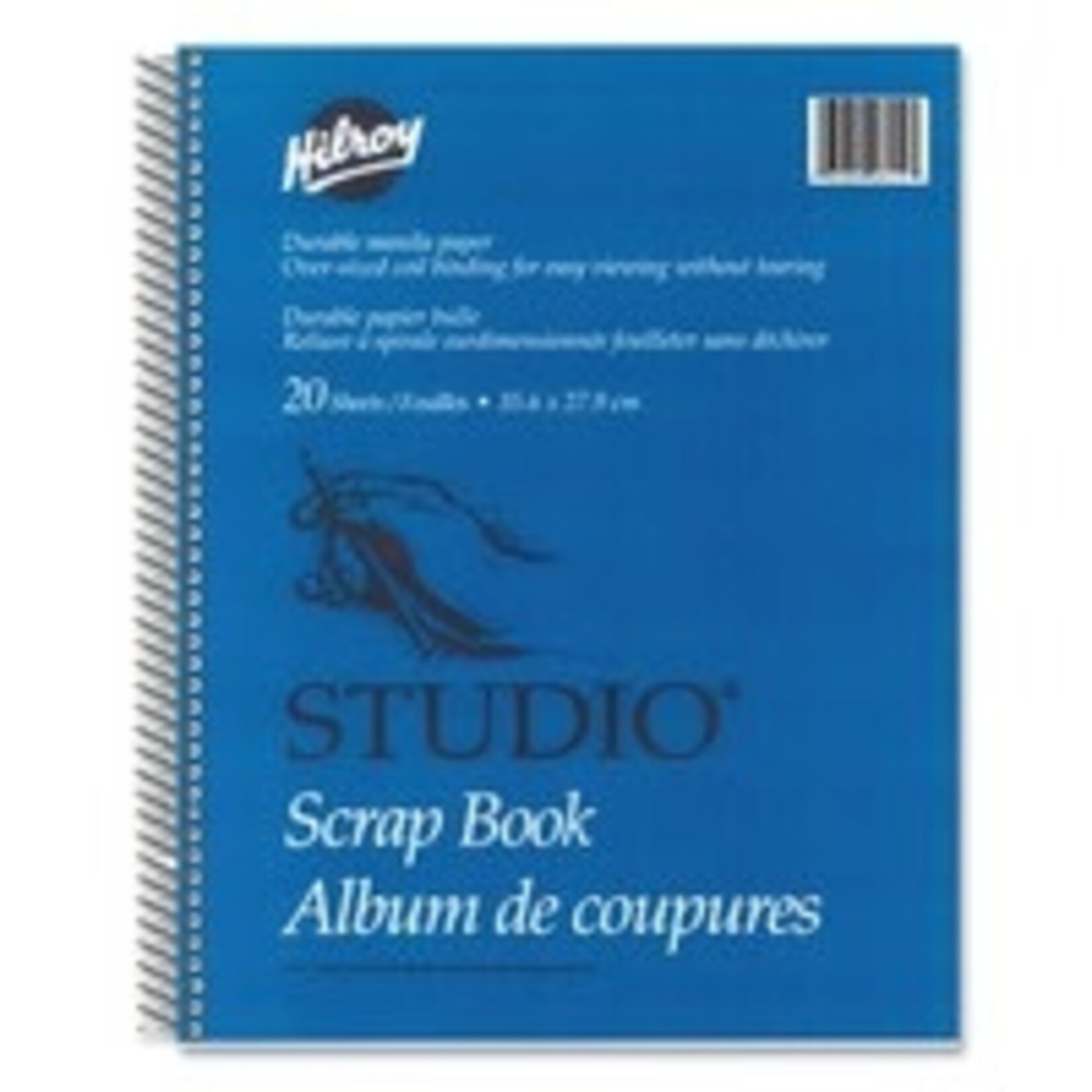 Hilroy SCRAPBOOK-STUDIO MANILA 14X11, 20 SHEET