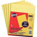 Hilroy FIGURING PAD-LETTER RULED CANARY LETTER  5/PACK