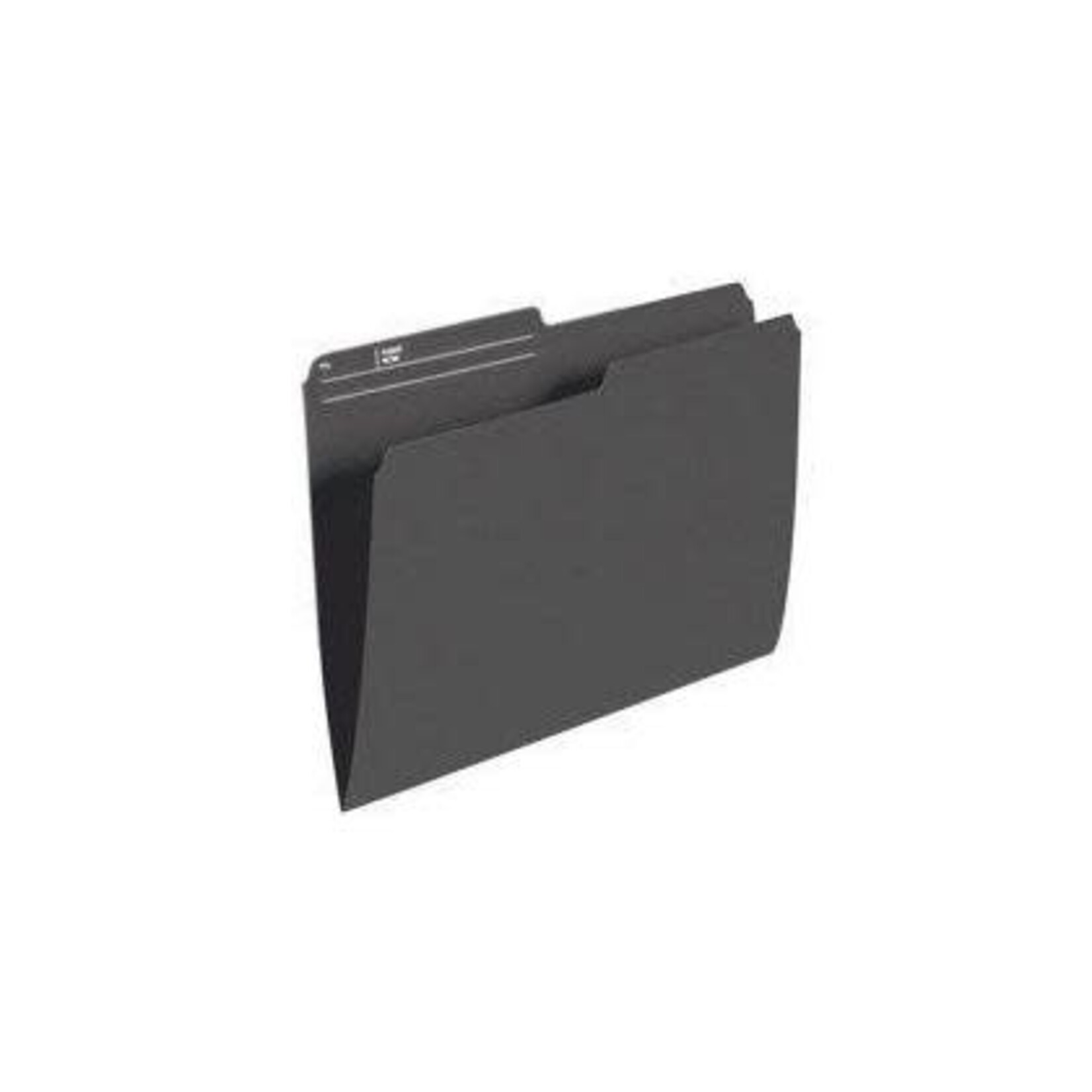 Pendaflex FILE FOLDER-LETTER 10.5 POINT REVERSIBLE, BLACK -R415 BLK