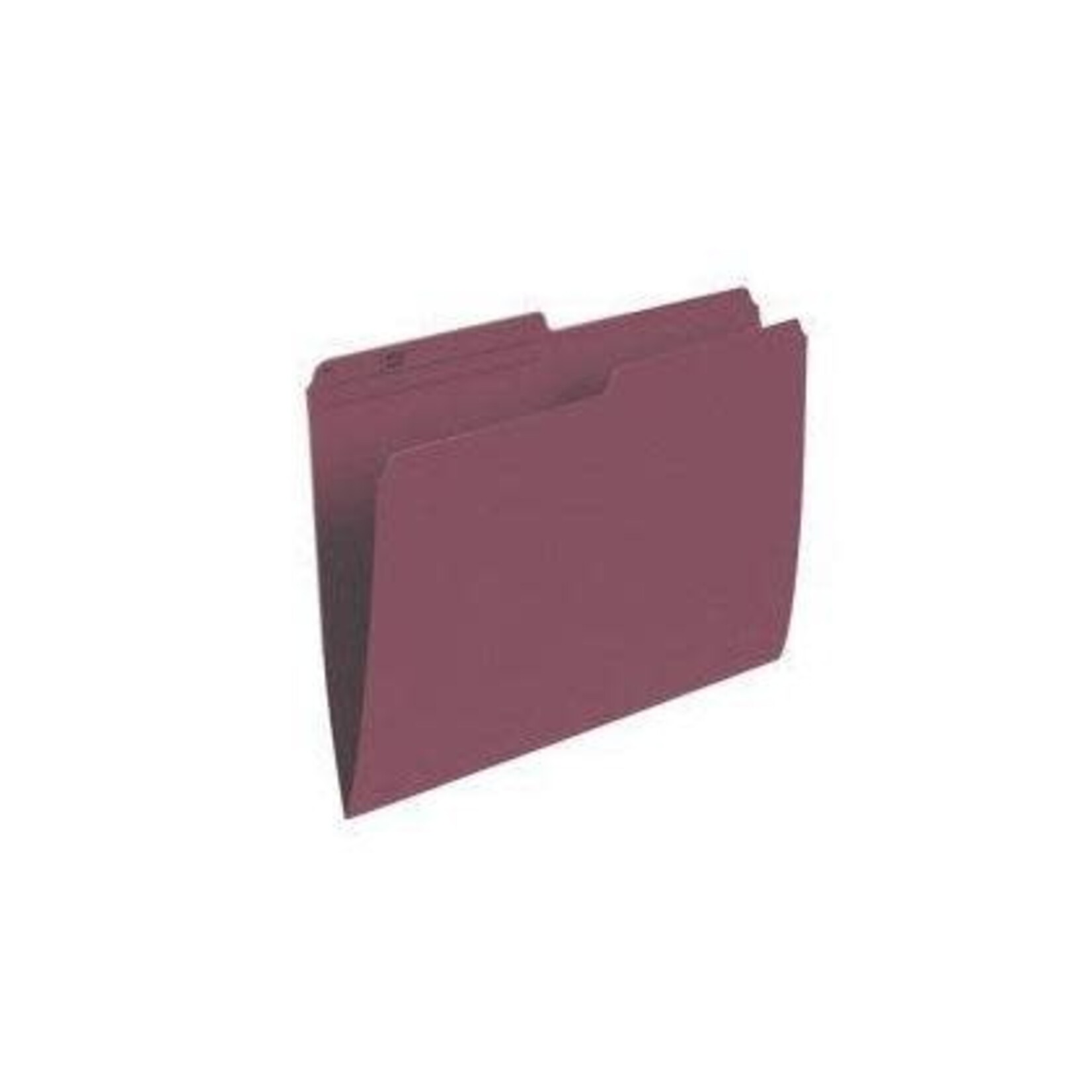 Pendaflex FILE FOLDER-LETTER 10.5 POINT REVERSIBLE, BURGUNDY -R415 BUR