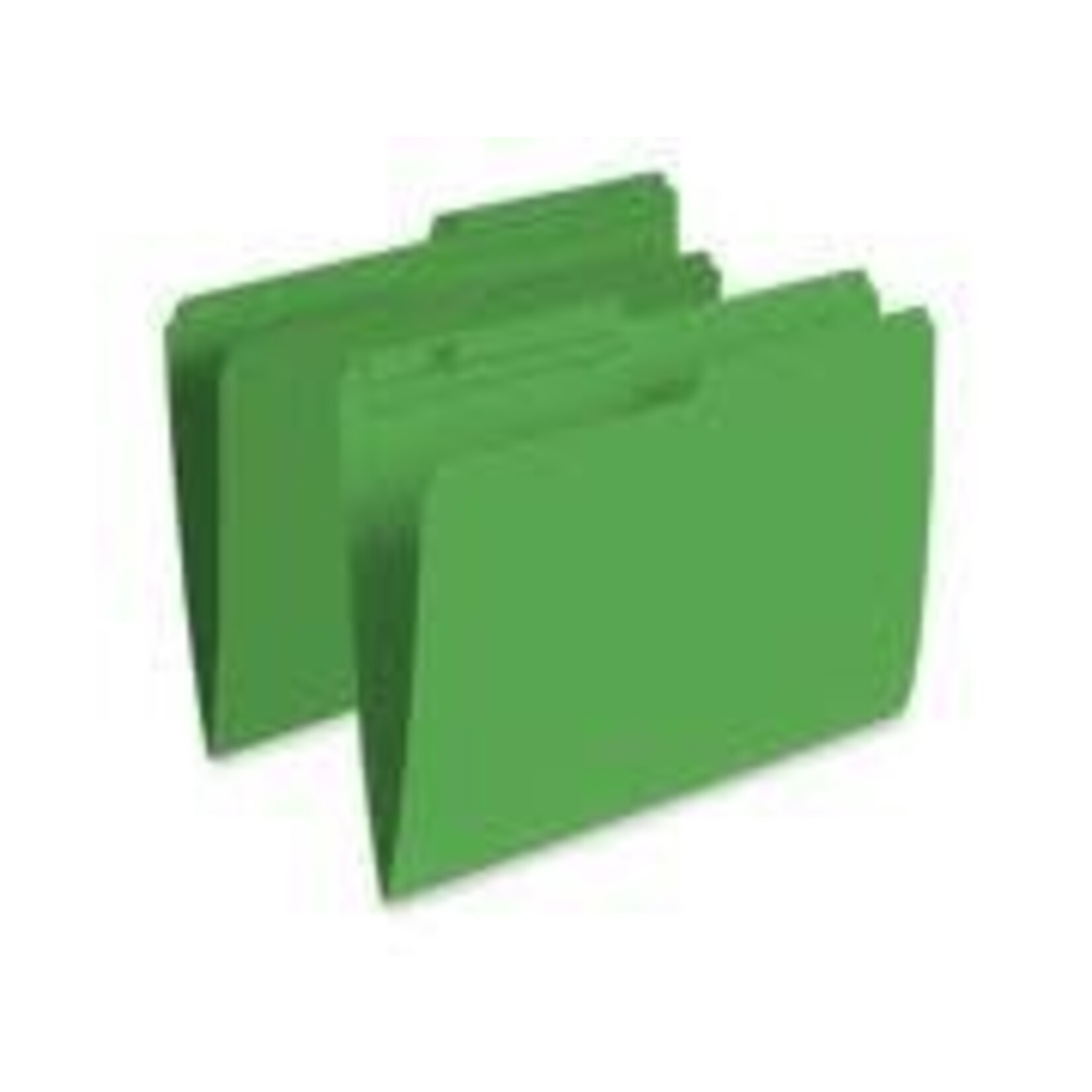 Pendaflex FILE FOLDER-LETTER 10.5 POINT REVERSIBLE, GREEN -R415 GRN