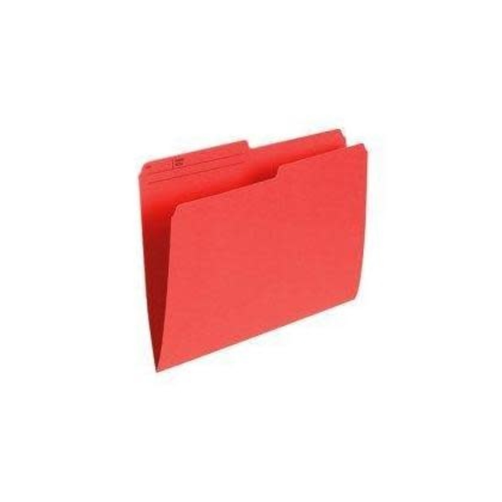 Pendaflex FILE FOLDER-LETTER 10.5 POINT REVERSIBLE, RED -R415 RED