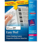 Avery LABELS-ADDRESS EASY PEEL WHITE 1X4 2000/BOX 05161