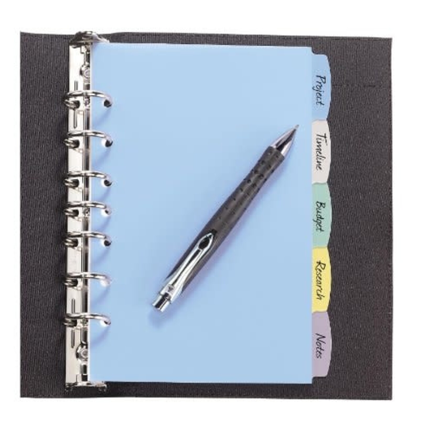Avery INDEX DIVIDERS-5-1/2X8-1/2 WRITE-ON 5-TAB POLY MULTI-COLOUR 16180
