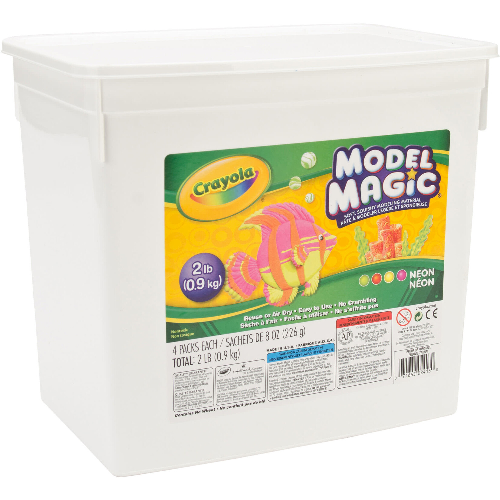 Crayola MODELLING CLAY-MODEL MAGIC, ASSORTED COLOURS
