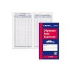Blueline EXPENSE BOOK-AUTO 6-3/8X3.5 32 PAGE BILINGUAL