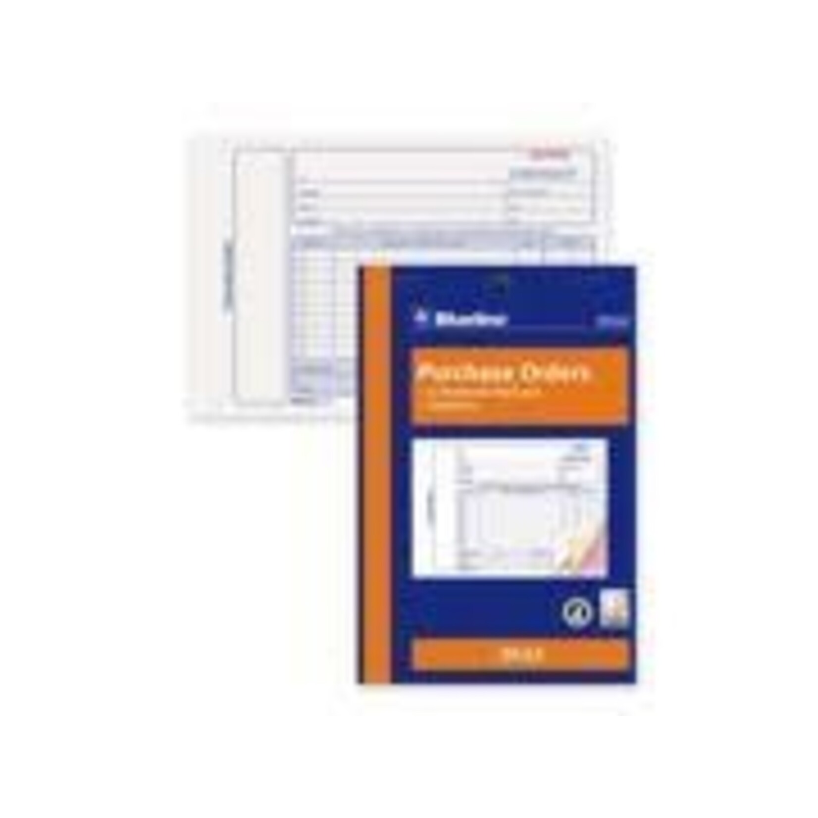 Blueline Blueline Purchase Order Form Book - 50 Sheet - 3 Part Carbonless Copy - 20x13.7cm