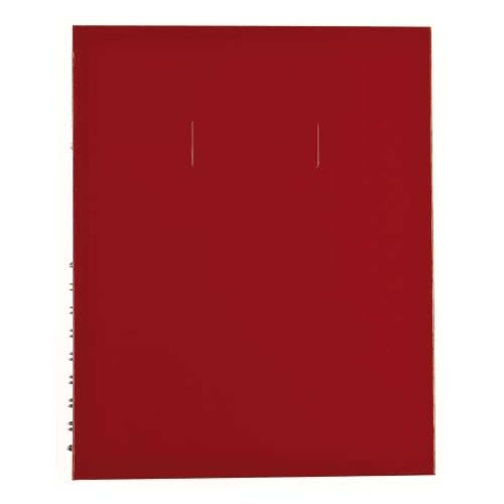 Blueline NOTEBOOK-NOTEPRO, 192 PAGE TWIN-WIRE 9.25X7.25 RED