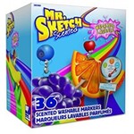 Mr. Sketch MARKER SET-MR. SKETCH SCENTED, WASHABLE CHISEL, BOX OF 36