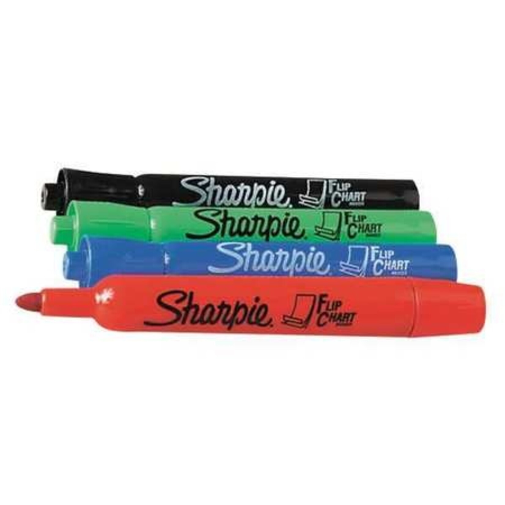 Sharpie MARKER SET-FLIP CHART, SHARPIE, BULLET TIP, 4 COLOURS