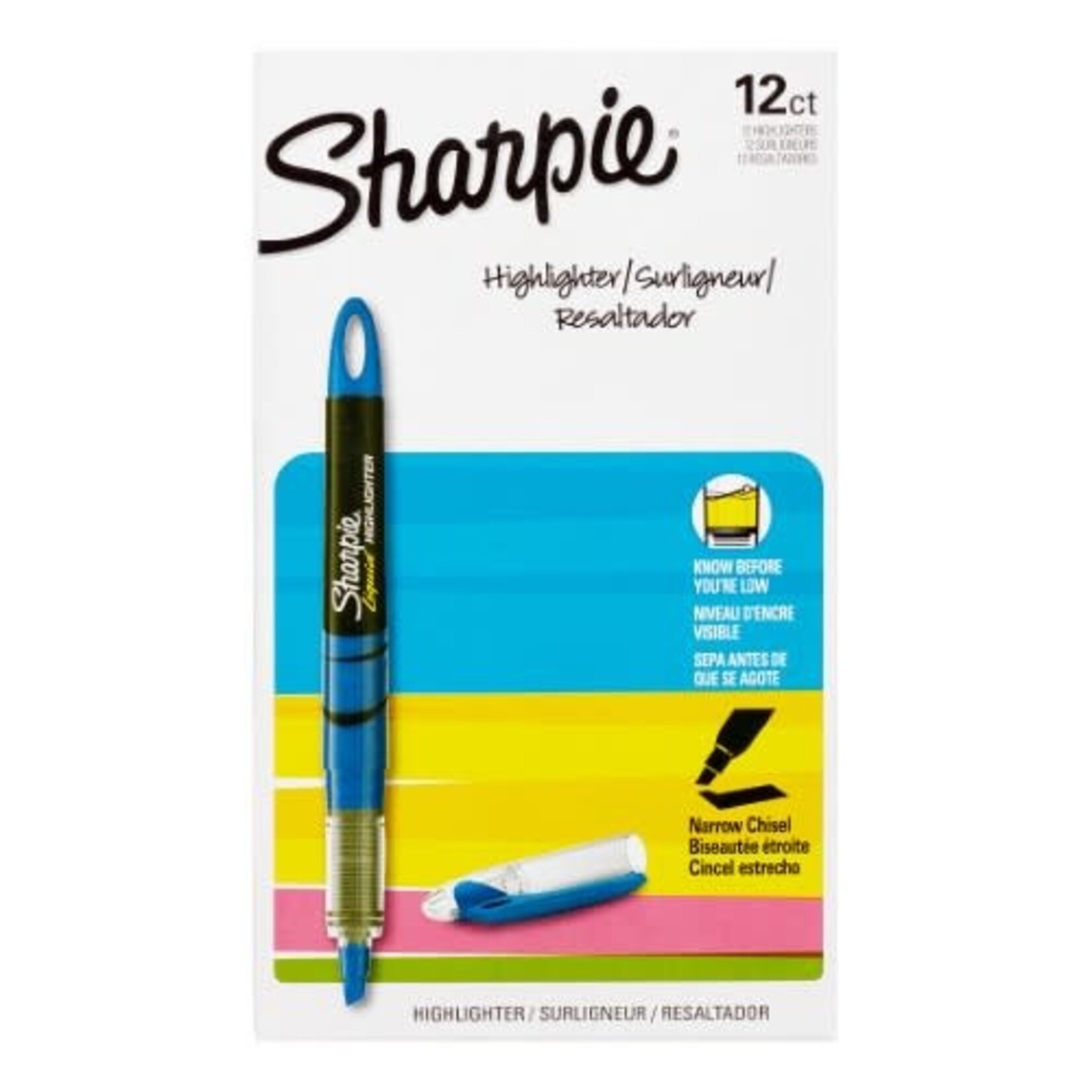 Sharpie SHARPIE LIQUID HIGHLIGHTER, FLUORESCENT BLUE