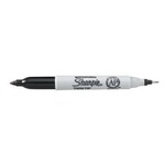 Sharpie MARKER-PERMANENT, SHARPIE TWIN TIP, BLACK