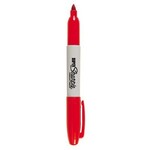 Sharpie MARKER-PERMANENT, SUPER SHARPIE FINE, RED