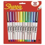 Sharpie MARKER SET-PERMANENT, SHARPIE ULTRA FINE, 12 COLOUR