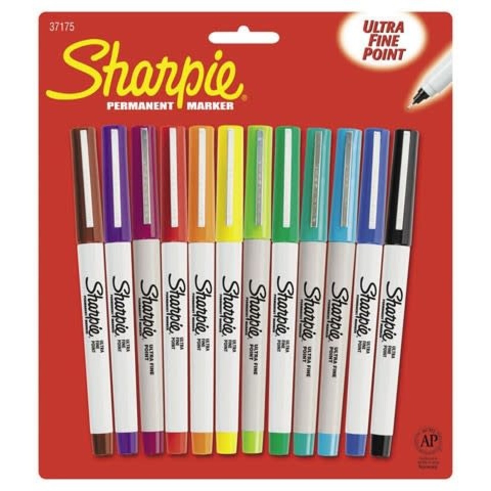 Sharpie MARKER SET-PERMANENT, SHARPIE ULTRA FINE, 12 COLOUR
