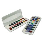 Dixon PAINT SET-WATERCOLOUR, WASHABLE 16 PAN COLOURS W/ BRUSH