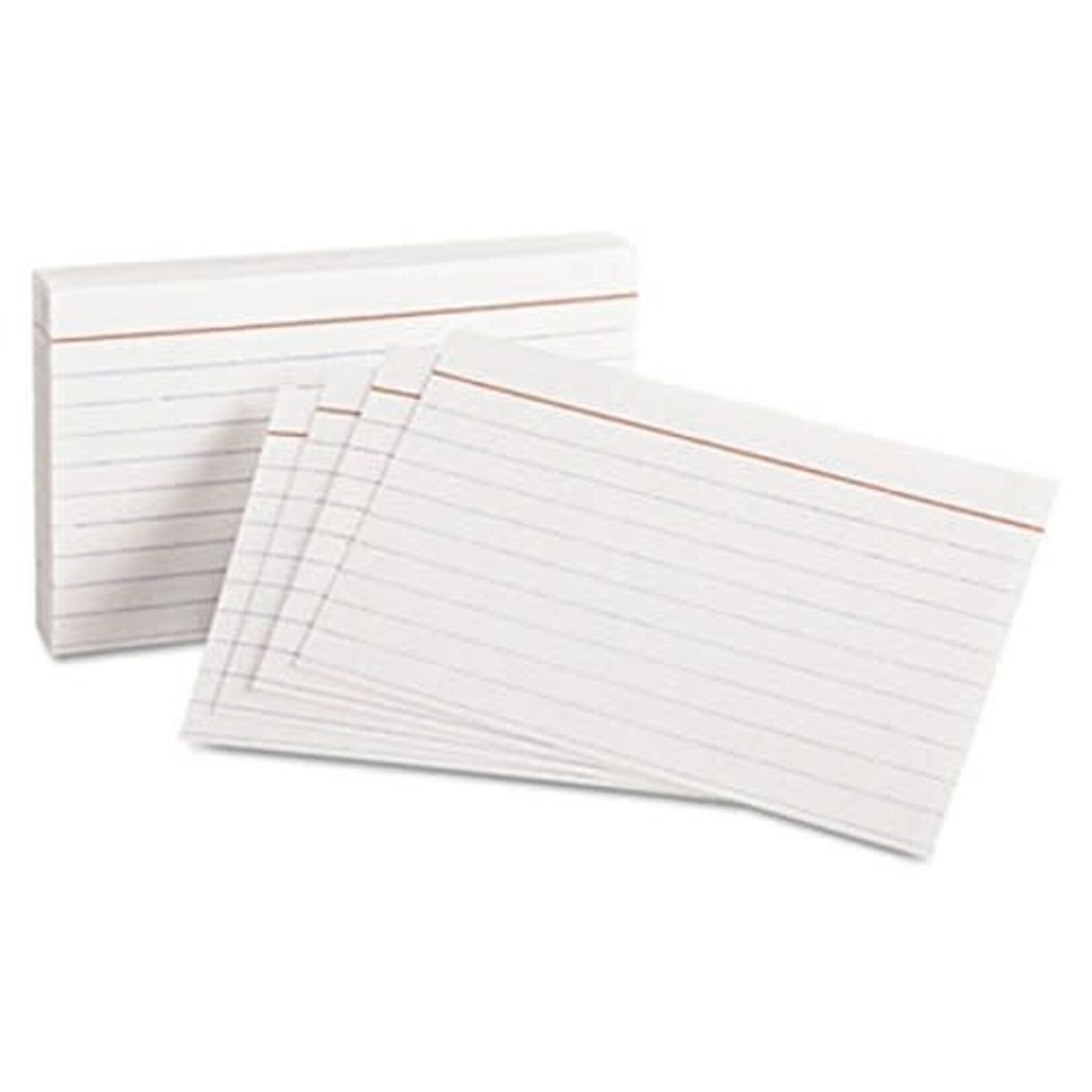 TOPS Products INDEX CARDS-3X5 RULED 1 SIDE, WHITE 100/PACK -31