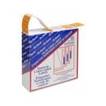 TOPS Products LABELS-NUMERIC COLOUR CODE, 2  LIGHT ORANGE
