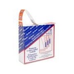 TOPS Products LABELS-NUMERIC COLOUR CODE, 3  DARK ORANGE