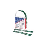 TOPS Products LABELS-NUMERIC COLOUR CODE, 5  DARK GREEN