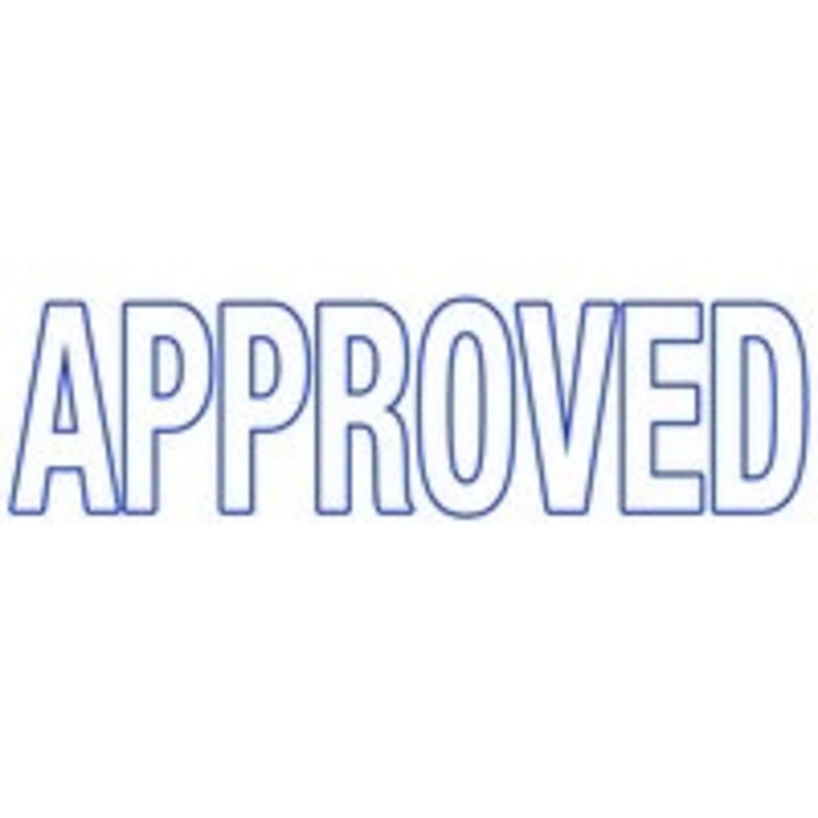 Trodat STAMP-PRINTY, LARGE, APPROVED (BOX UNDER)