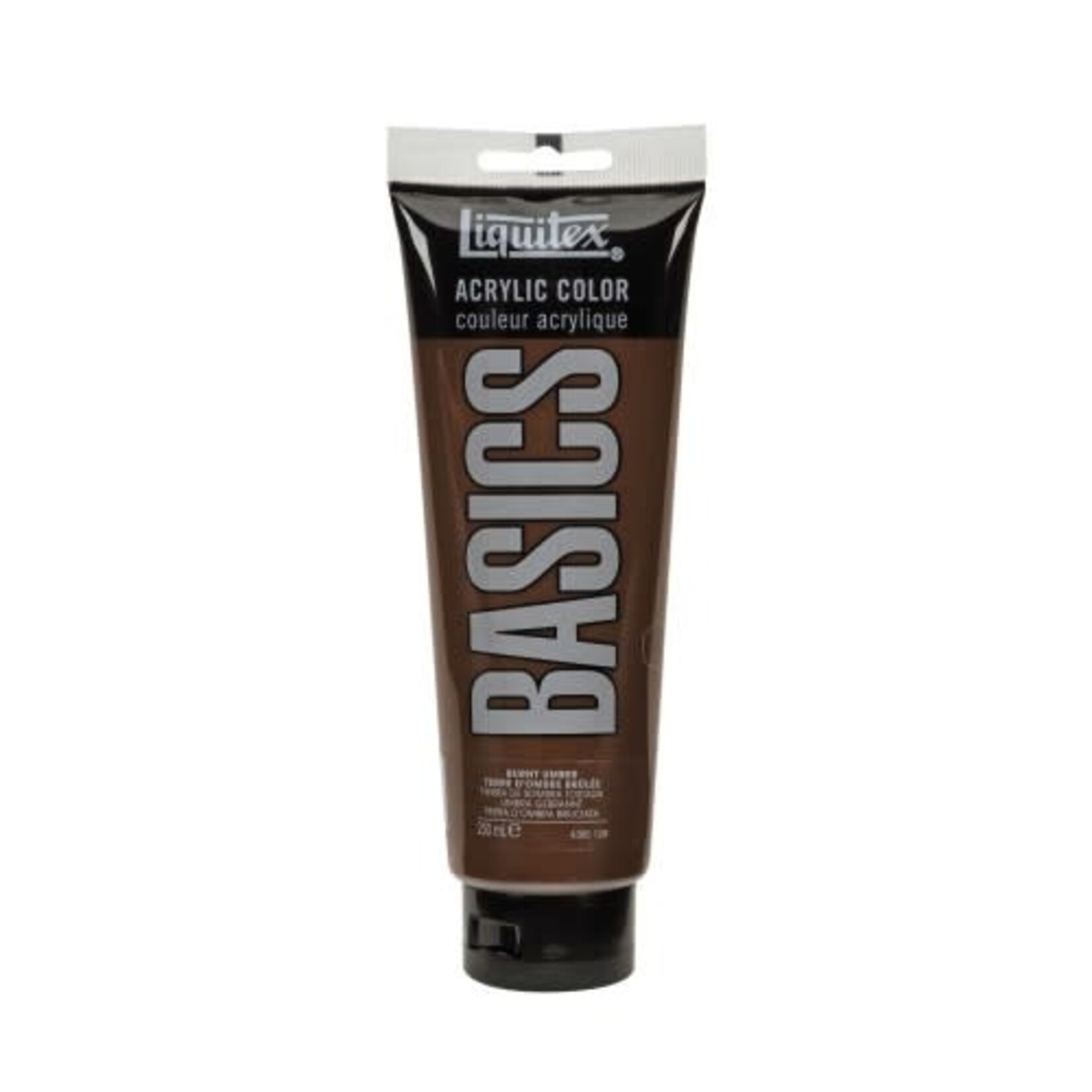 Liquitex PAINT-ACRYLIC LIQUITEX BASICS 250 ML BURNT UMBER