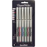 Speedball Art MARKER SET-CALLIGRAPHY, ELEGANT WRITER, FINE 6 ASSORTED