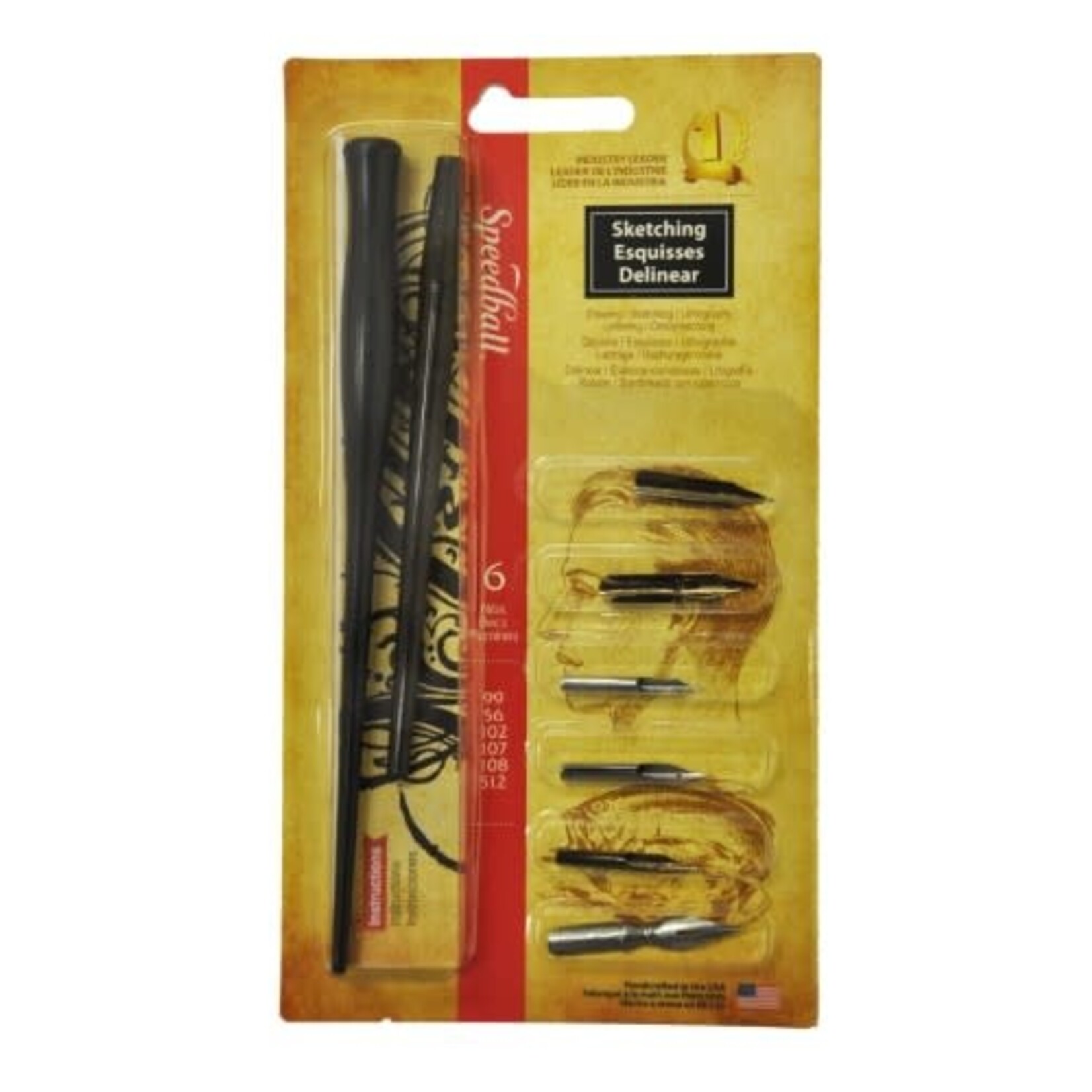 Speedball Art PEN SET-SKETCHING, SPEEDBALL