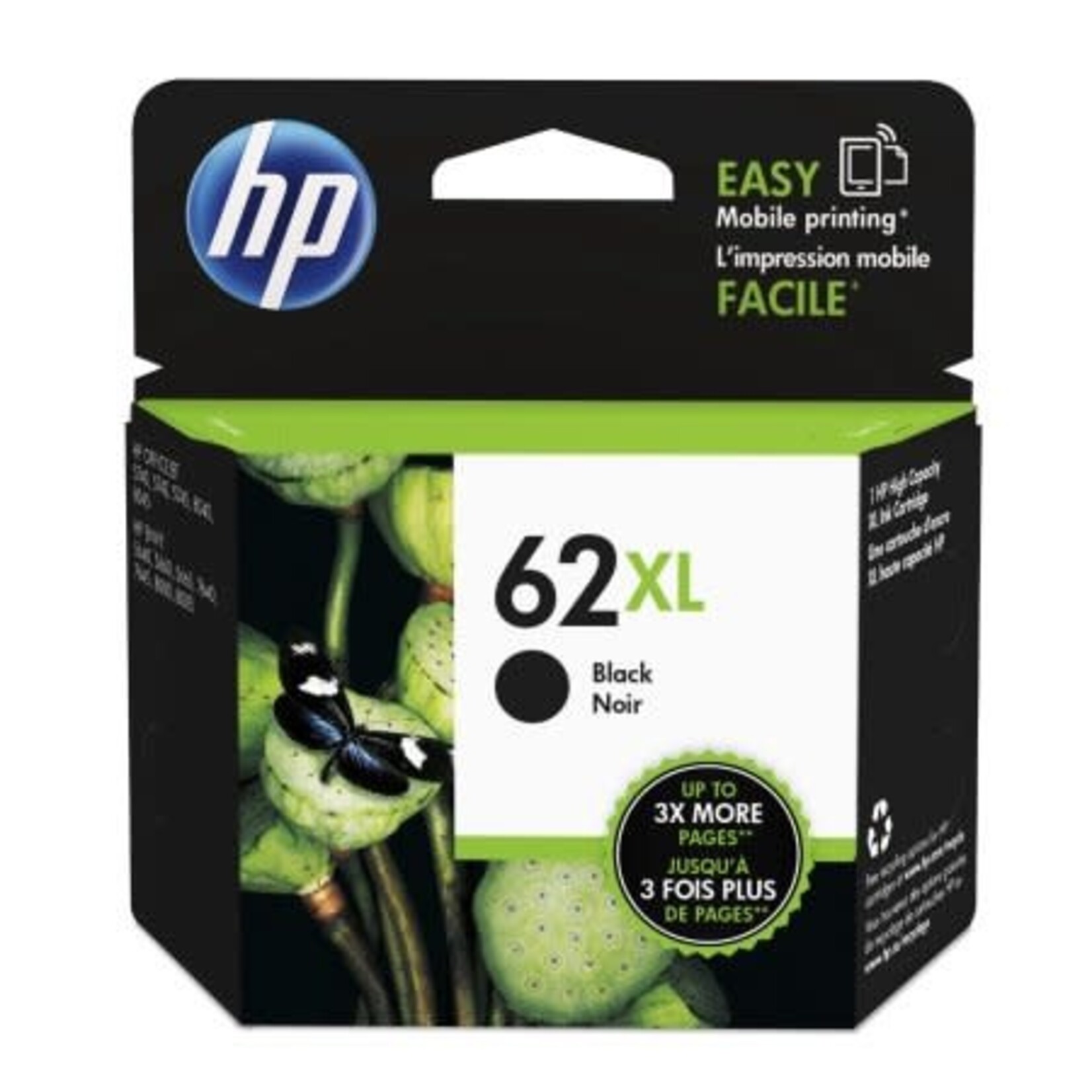 HP INKJET -HP 62 XL BLACK