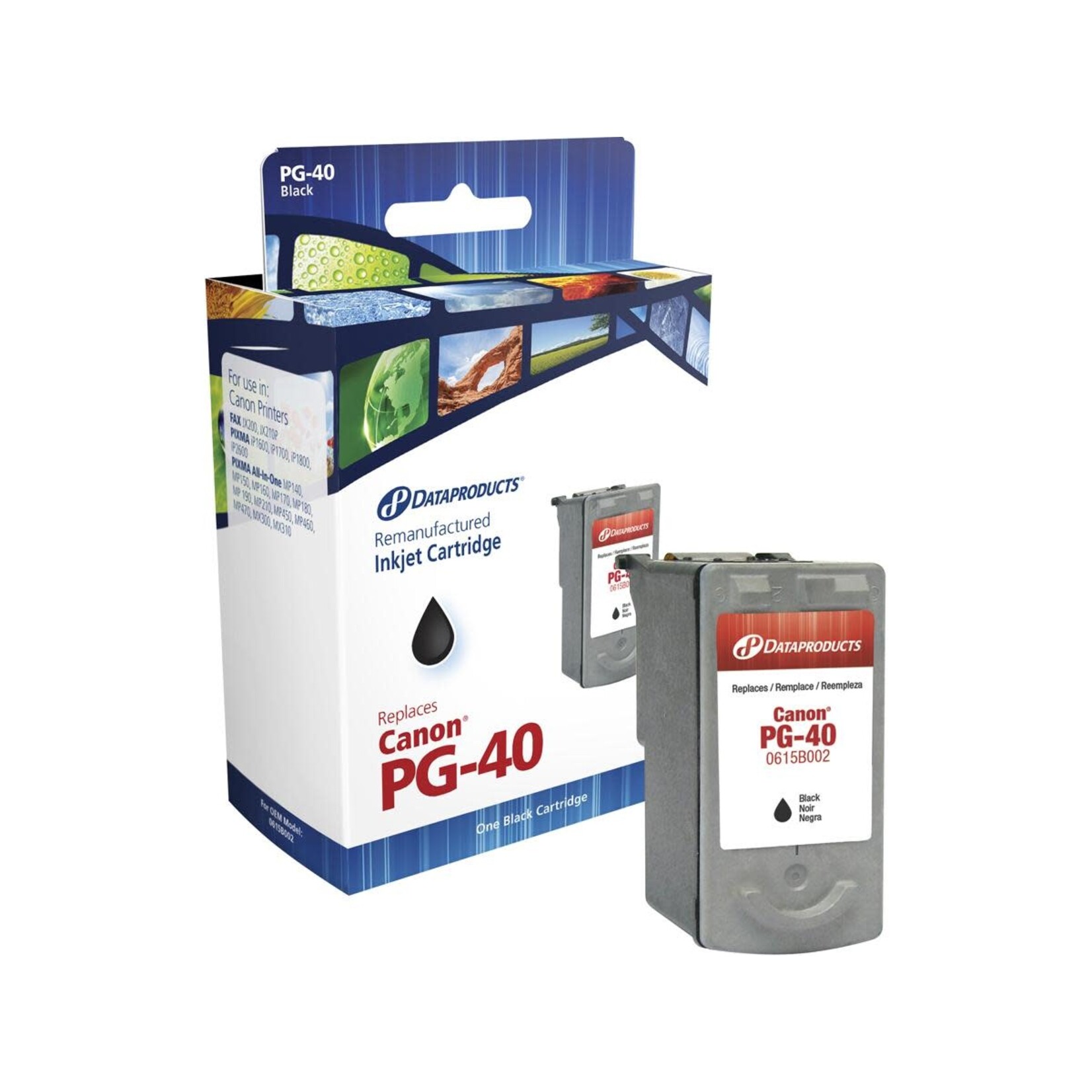 Clover Imaging Group INKJET Clover Imaging Group, DP Canon PG-40 Inkjet Cartridge Black