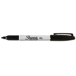Sharpie Sharpie, Fine Permanent Marker Black