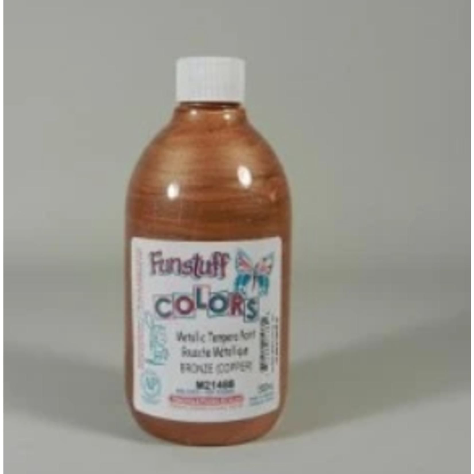Funstuff PAINT-TEMPERA, FUNSTUFF 500ML, METALLIC BRONZE