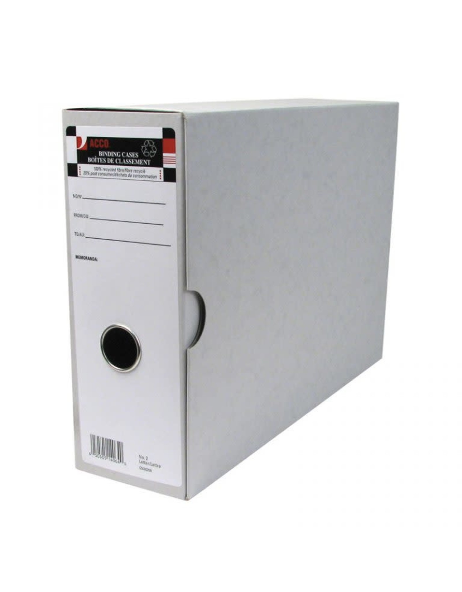 ACCO Brands BINDING CASE LETTER SIZE 2 6/PACK NSIXTY Trading