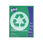 Hilroy EXERCISE BOOK-STITCHED 9-1/8X7-1/8 1/2 PLAIN/1/2  INTERLINED