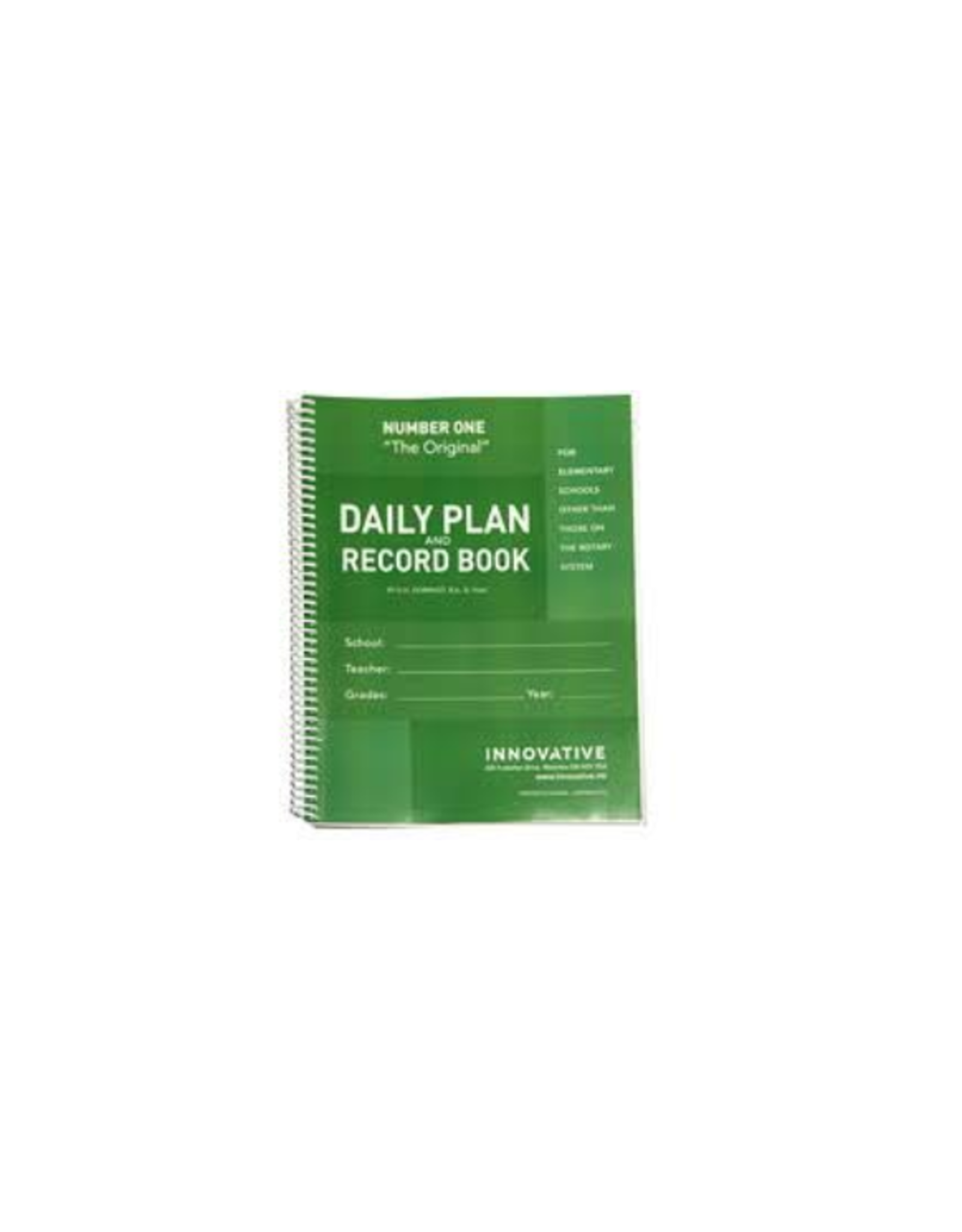 INNOVATIVE PLANNERTEACHER PLAN & RECORD, ELEMENTARY GREEN NSIXTY