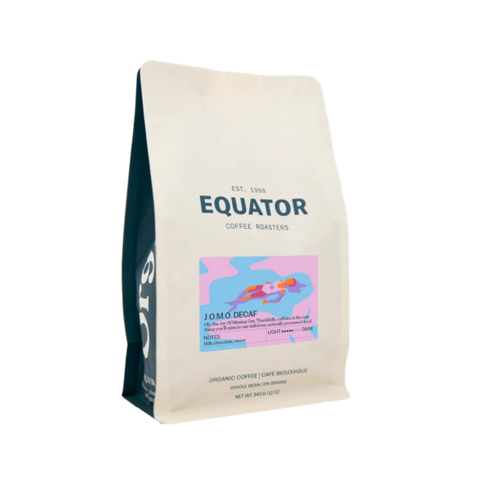 Equator Coffee Roasters Equator Coffee, JOMO Decaf, 340g Beans