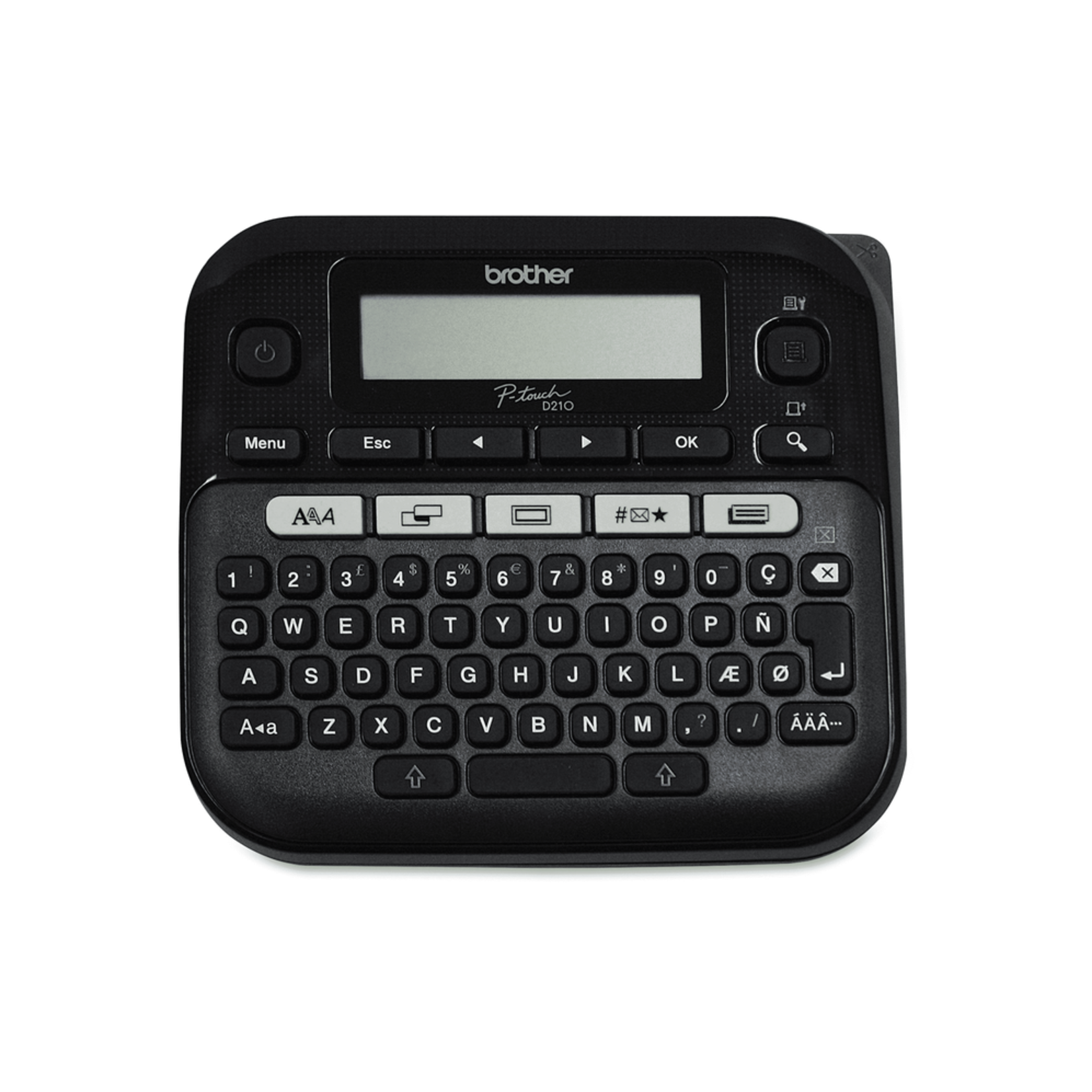 Brother LABEL PRINTER-BROTHER P-TOUCH HANDHELD PT-D210BK