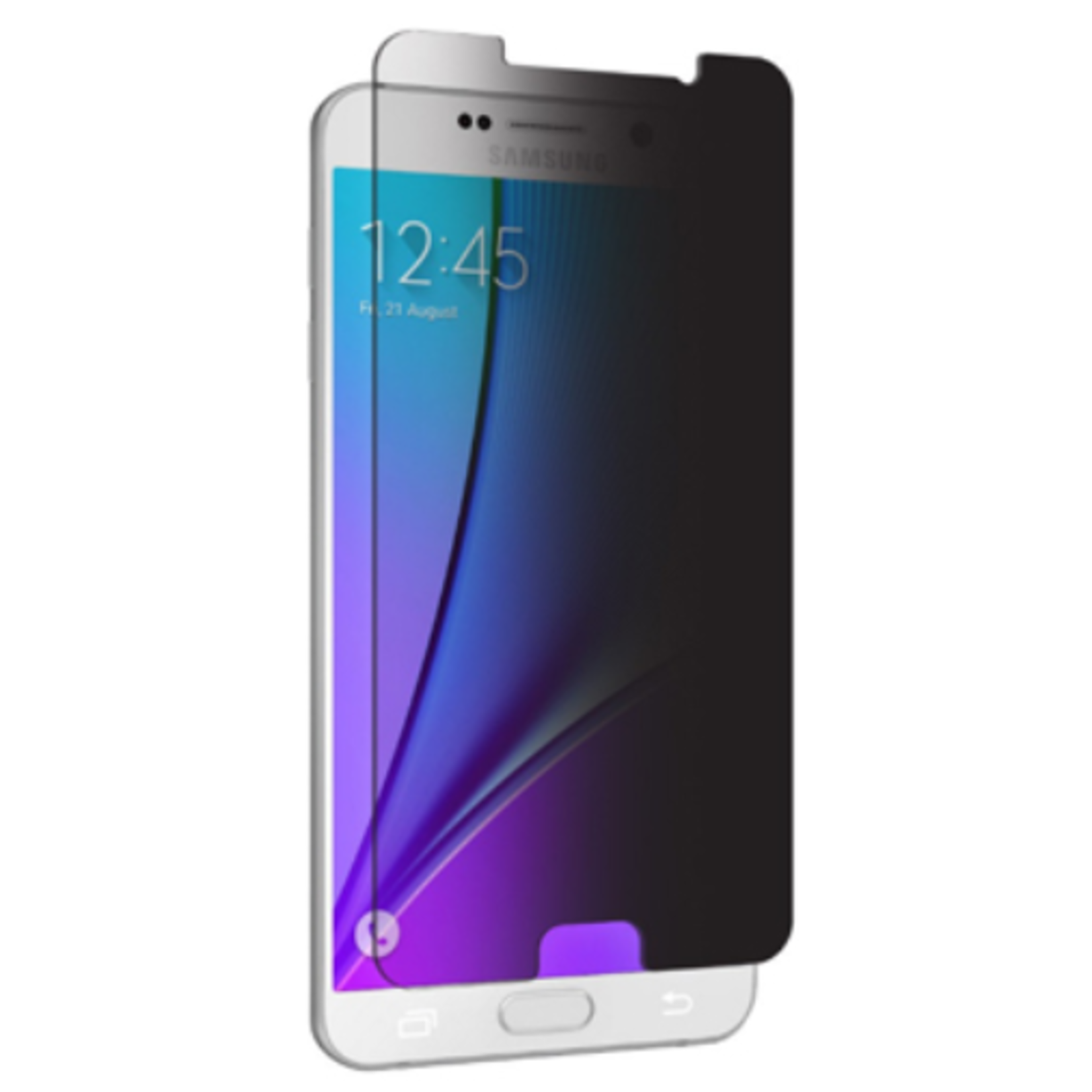 Znitro Nitro Galaxy Note 8 Tempered Glass Curved Black Bezel SKU:47572