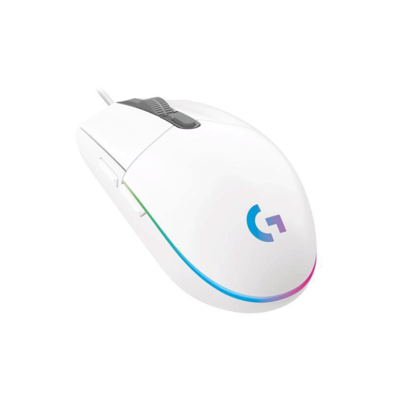 Logitech Logitech G203 Lightsync Wired Gaming Mouse White