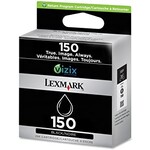 INK, LEXMARK, BLACK CARTRIDGE, 150