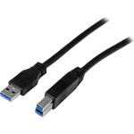 Startech Startech 3ft Certified USB 3.0 A to B Cable Black