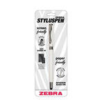 Zebra Pen STYLUS PEN-Z-1000 CAPPED 1.0MM BALLPOINT BLACK/BLACK INK