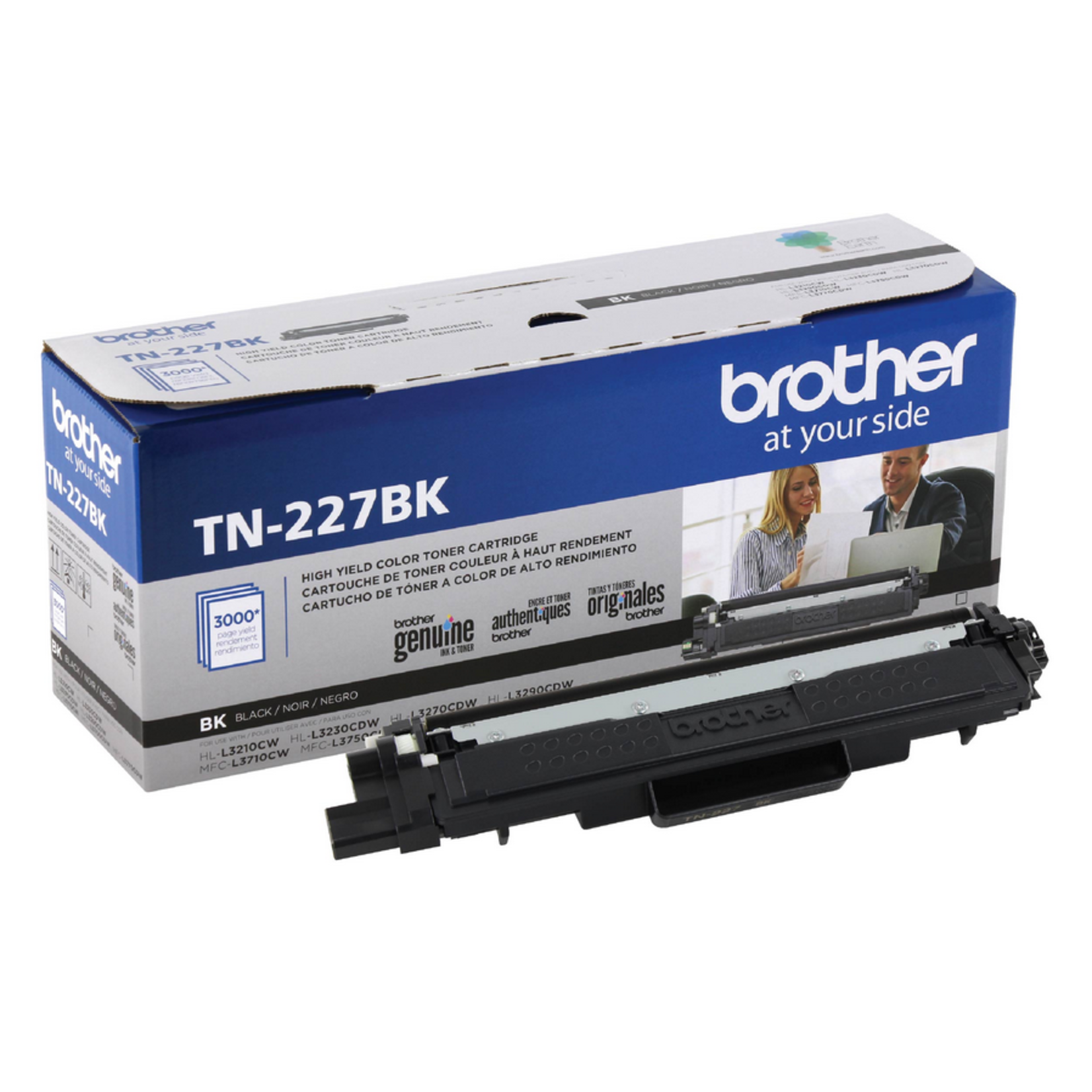 Brother LASER TONER Brother High Yield Toner Cartridge TN 227 Black