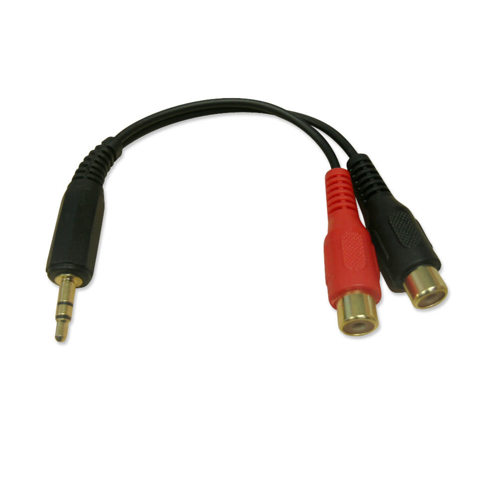 BlueDiamond BlueDiamond 3.5mm to RCA Cable M/F 6in