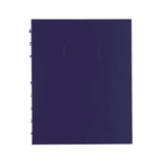 Blueline NOTEBOOK-NOTEPRO, 192 PAGE TWIN-WIRE 9.25X7.25 PURPLE