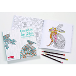 Derwent UNWIND IN THE WILDS COLOURING BOOK