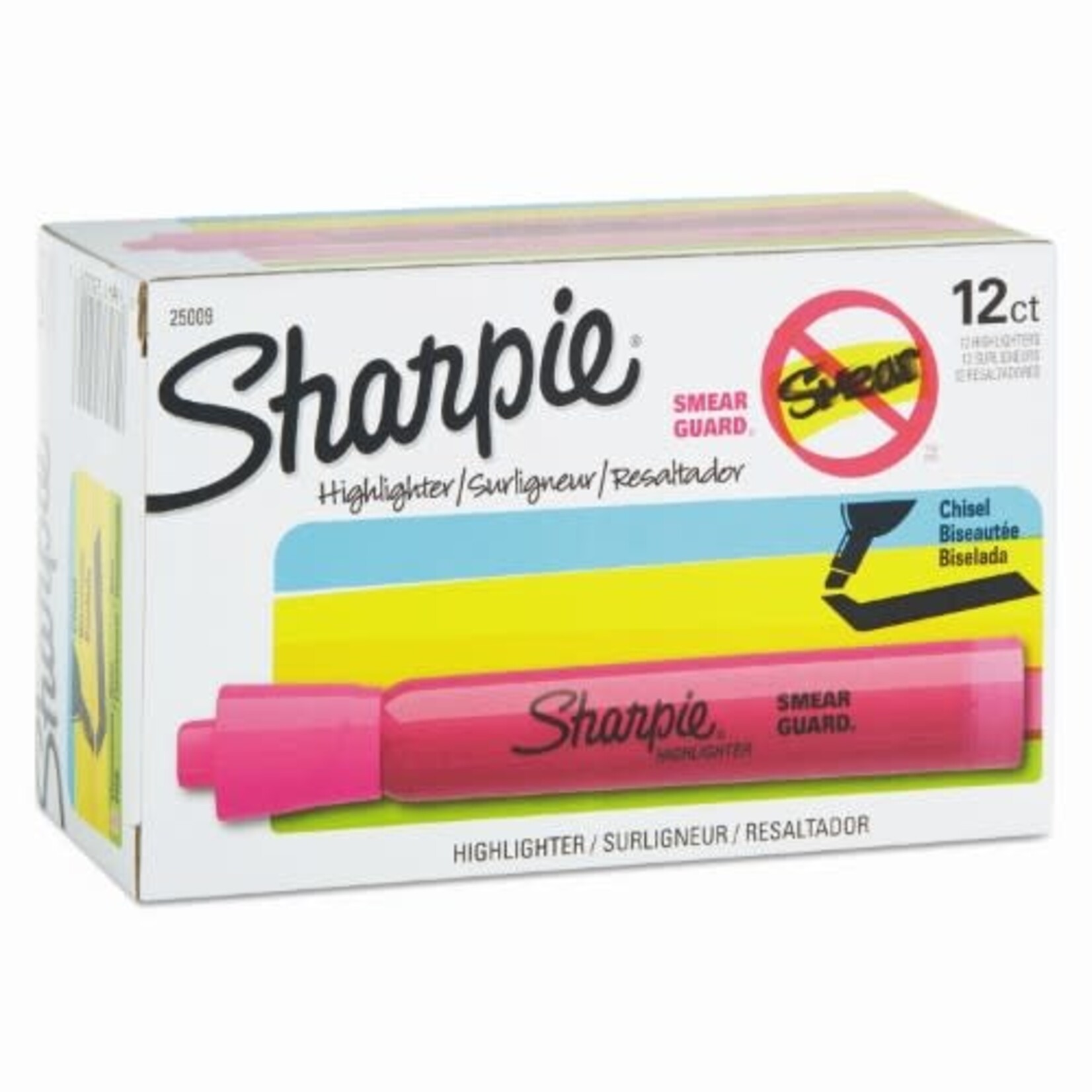 Sharpie HIGHLIGHTER-SHARPIE TANK, FLUORESCENT PINK